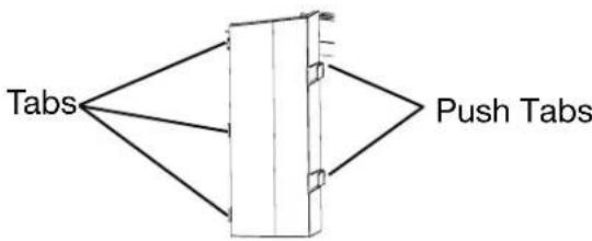 MITSUBISHI WS-65315A - Side Panel for Input Terminal - 2