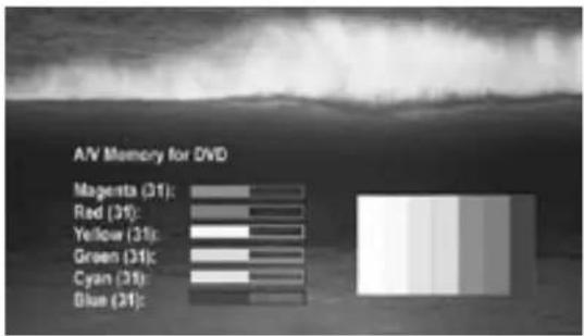 MITSUBISHI WS-48515 - PerfectColor™ (Manual Color Correction) - 1