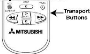 STOP MITSUBISHI Transport Buttons