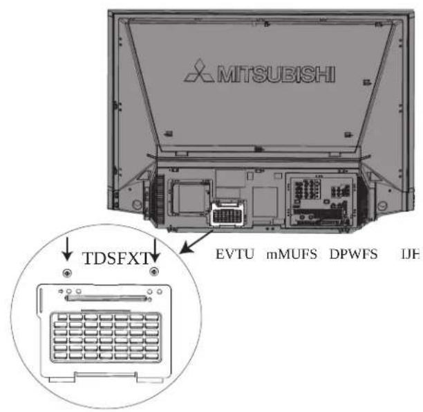 MITSUBISHI TDSFXT EVTU mMUFS DPWFS IJE