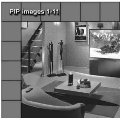 MITSUBISHI VS-60719 - Remote Control Functions: Operation of PIP - 2