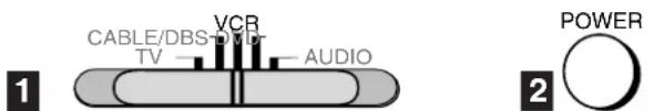 CABLE/DBS-DVD TV VCR AUDIO POWER