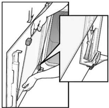 WESTINGHOUSE PORS668L/R - Re-assembling door glass panels - 1