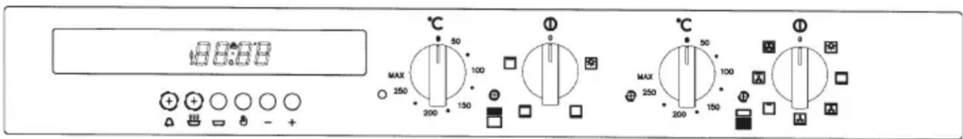 NORDMENDE DOU302BL - CONTROL PANEL - 2