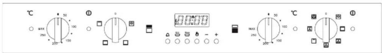 NORDMENDE DOU302BL - CONTROL PANEL - 8