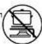 Rinnai RB-93TS - Caution for the tempered glass - 5
