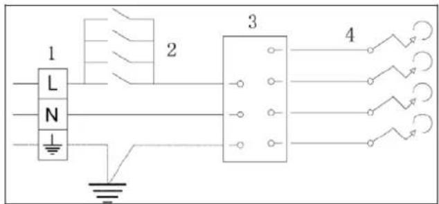 Bellini BDG301G-F - Electrical Connection - 1