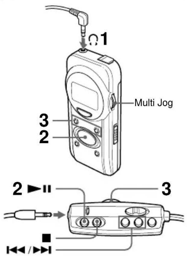 AIWA MM-RX400 - Playing back tracks - 1