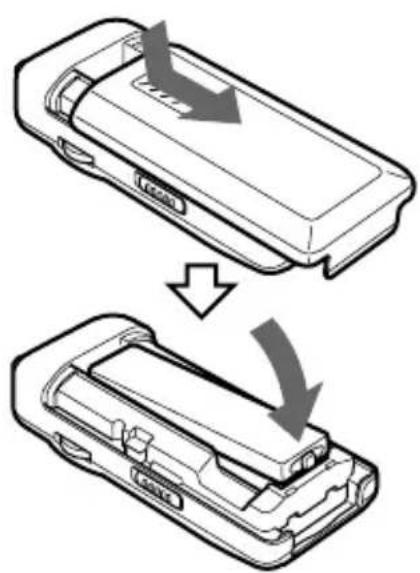 AIWA MM-RX400 - Installing the battery - 1