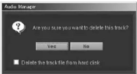AIWA MM-RX400 - Deleting tracks from your database - 1