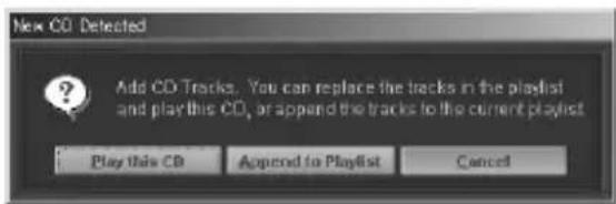 AIWA MM-RX400 - Insert the music CD into the CD-ROM drive of your computer, or click on the "Get Tracks From CD" button if the music CD is already in the CD-ROM drive. - 1