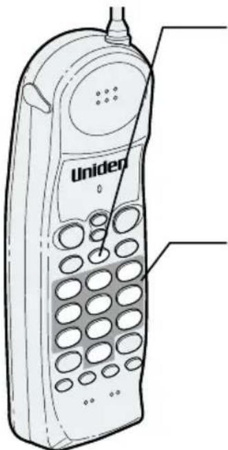 UNIDEN EXS 2050 - Storing phone numbers - 3
