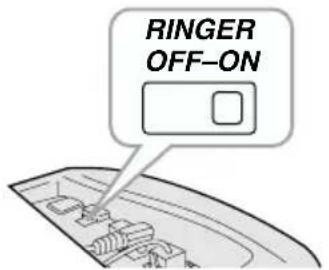 UNIDEN EXS 2050 - Base ringer switch - 1