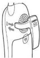 UNIDEN DSS 3415+1 - Installing the Belt Clip - 1