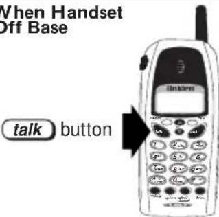 UNIDEN DS 805 - MAKING AND RECEIVING CALLS - 2