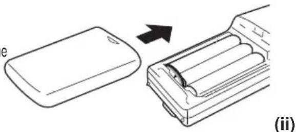 UNIDEN DS 805 - Installing the Handset Batteries - 4