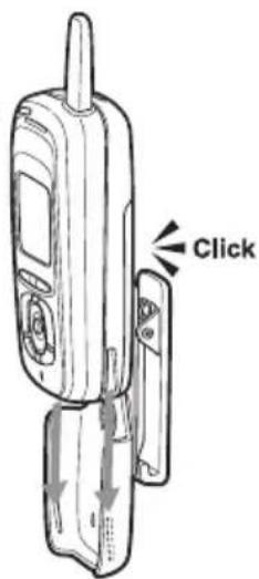 UNIDEN DMX 776 - Installing the Holster - 1