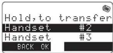 UNIDEN DMX 776 - Transferring a Call - 1