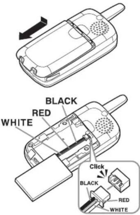 UNIDEN DMX 776 - Installing a Replacement Battery - 1