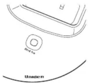 UNIDEN DMX 776 - Find Handset - 1