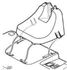 UNIDEN DCT 7565 - Wall Mounting the Base (DCT7565 Only) - 1