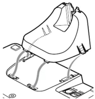 UNIDEN DCT 738 - Wall Mounting the Base - 1