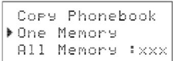 Copy Phonebook ►One Memory All Memory :xxx