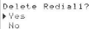 UNIDEN DCT 6465-2 - Deleting a Redial Record - 1