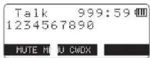 UNIDEN DCT 5260-2 - • From the Talk mode - 1
