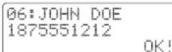 UNIDEN DCT 4960-2 - Storing the information into the phone book memory - 4