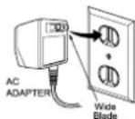UNIDEN DCT 4960-2 - Adapter Safety Features - 1