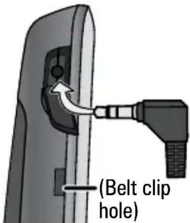 (Belt clip hole)