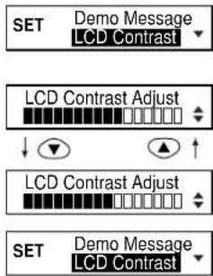 SEIKO ER1100 - ● Setting the LCD Contrast - 1
