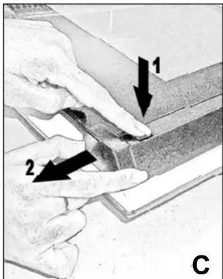 BLANCO FD9085FR - Disassembling of the door glasses - 1
