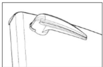 Montpellier MAB345C - Changing the Door Handle - 1