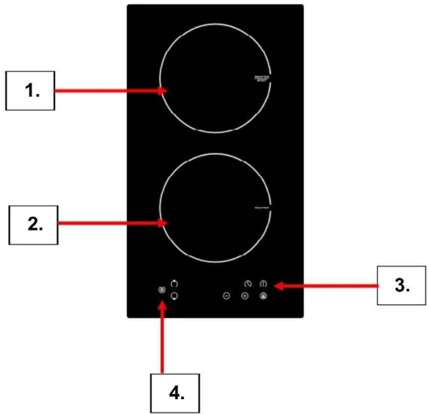 Montpellier INT60TT4 - Description Of The Appliance - 1