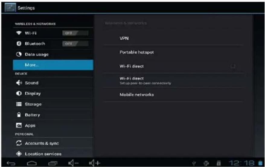 Wolder MiTab Sky - \ Ligação do Dongle 3G USB - 1
