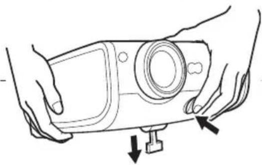CANON REALiS SX7 Mark II D - Adjusting the Projection Angle - 2