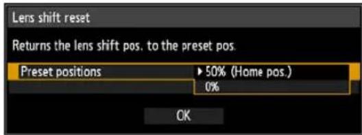 CANON REALiS WX6500 D - ■Resetting the Position - 1