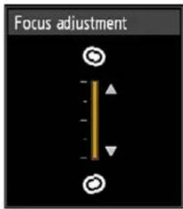 CANON REALiS WX6500 D - ■Adjusting Image Focus - 2