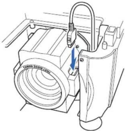 CANON REALiS WX6500 D - 4Remove the sleeve screws (2 on top and 2 on bottom). - 5