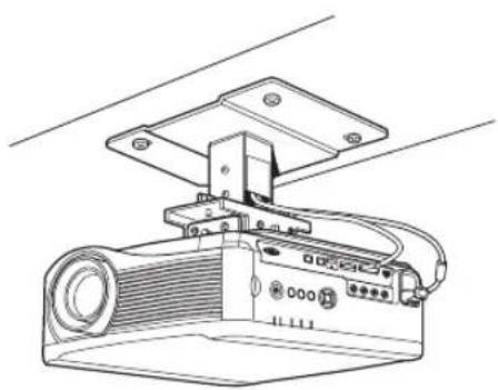 CANON REALiS WX6500 D - Mounting the Projector on the Ceiling - 1