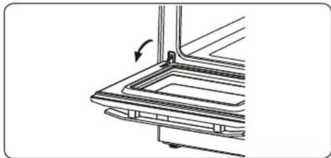 Montpellier MTE51W - Removal of Oven Door - 1