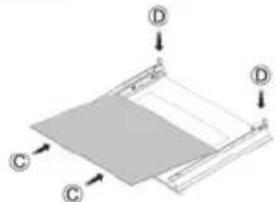 Montpellier MR95DFPB - How to remove the interior glass on the oven's door for cleaning : - 3