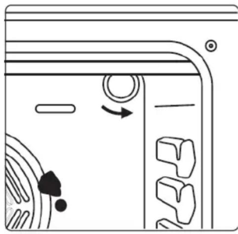 Montpellier MR90CMC - Changing the Oven Bulb (If fitted to your model) - 1