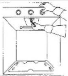 Montpellier MR95DFCR - To ignite the grill burner, operate as follows: - 1