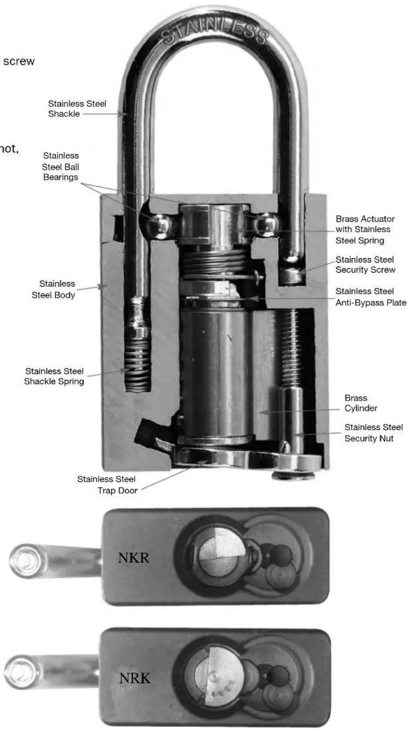 Master Lock A5460KA - Assembly - 1