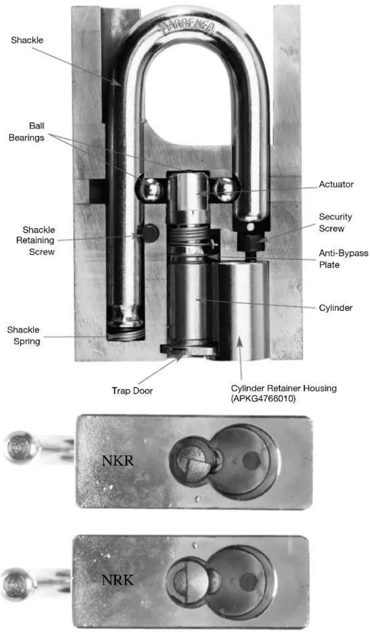 Master Lock A5460KA - Assembly - 1