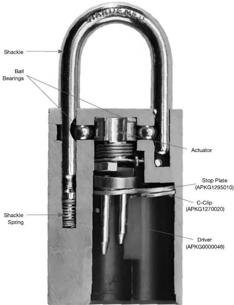 Master Lock A5460KA - Assembly - 1