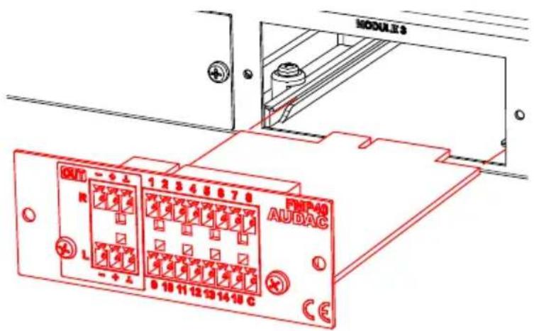 Audac BMP40 - Step 3: - 1